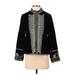 Zara TRF Jacket: Short Black Print Jackets & Outerwear - Women's Size Small