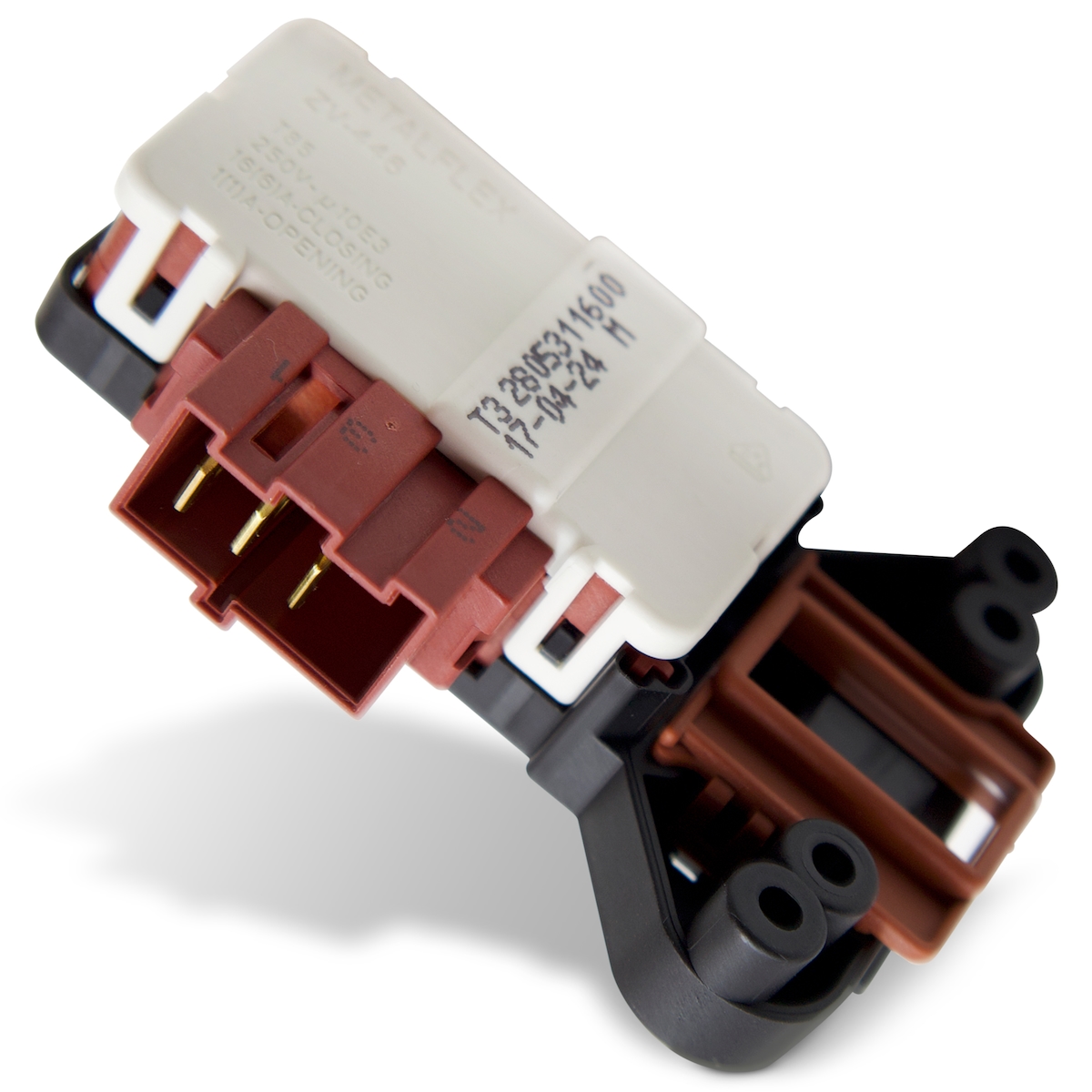 Türverriegelung Beko 2805310200 Türschloss Metalflex ZV-446 für Waschmaschine Image