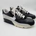 Nike Shoes | Nike Air Max 90 Shoes Mens 12 Black White Grey Leather 2011 Rare Casual 325018 | Color: Black/Gray | Size: 12