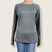 Nike Tops | Nike Pro Gray Long Sleeve Thumbholes Crew Neck Athletic Shirt Top T-Shirt Medium | Color: Gray | Size: M