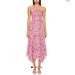 Free People Dresses | Free People Heat Wave Printed Maxi Dress | Color: Pink | Size: S