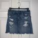 American Eagle Outfitters Skirts | Aeo Denim Skirt | Color: Blue | Size: 2