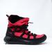 Nike Shoes | Nike Roshe One Hi Gs Pink Sneaker Boot 807758 600 Size 5.5y Womens 7 Fleece | Color: Black/Pink | Size: 7