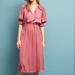 Anthropologie Dresses | Anthropologie Pink Midi Dress | Color: Pink | Size: Xs