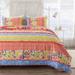 Skylar Quilt Set by Greenland Home Fashions in Calico (Size 3PC KING/CK)