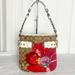 Coach Bags | Coach Limited Edition Poppy Applique Floral Signature Leather Hobo Bag Y2k | Color: Tan/White | Size: Os