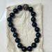 J. Crew Jewelry | Jcrew Black Beaded Necklace | Color: Black/Gold | Size: Os