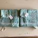 Anthropologie Bath | Nwt Anthropologie Light Green Marigold Towels - 2 Bath 2 Washcloths | Color: Green/White | Size: Os