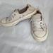 Converse Shoes | Converse Shoreline Striped Biege Women's Low Top Slip On Shoe/Sneaker Women Sz 7 | Color: White | Size: 7