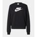 Nike Tops | Nike Sportswear Club Fleece Sweatshirt. Brand New. Womens Size: Xl. | Color: Black/White | Size: Xl