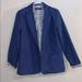 Zara Jackets & Coats | Blue Zara Blazer Coat | Color: Blue | Size: M