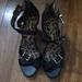 Jessica Simpson Shoes | Gently Worn Black Sandals | Color: Black | Size: 10