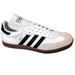 Adidas Shoes | Adidas Men's Samba Classic Indoor Soccer Shoes, Serrated 3-Stripes, White | Color: Tan/White | Size: 7.5