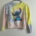 Disney Shirts & Tops | Nwot Disney Stitch Crew Neck- Little Girls Size 8-10 | Color: Pink/Yellow | Size: 8/10