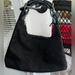 Gucci Bags | Gucci Black Canvas And Leather Monogram Medium Horsebit Hobo Bag #115867 | Color: Black | Size: Os