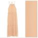 Zara Dresses | Nwt Zara Cream Midi Dress With Ruffles Xs | Color: Cream | Size: Xs