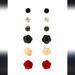 Zara Jewelry | 6 Pairs Of Earrings | Color: Tan | Size: Os