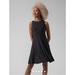Athleta Dresses | Athleta Women's Santorini Thera Black Sleeveless Swing Dress Size Xs | Color: Black | Size: Xs