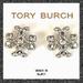 Tory Burch Jewelry | Clearance Designer Jewelry-Ship. Discount To Buy Now-Available Bundle Offers | Color: Silver | Size: Approx Lenght: .8" Width: .8"