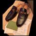 Gucci Shoes | Gucci Princeton Fur Slides Size Gucci 8 100% Authentic With The Receipt New | Color: Black | Size: 8