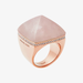 Michael Kors Jewelry | Michael Kors Rose Gold-Tone Pyramid Ring Size 8 Excellent Condition | Color: Gold/Pink | Size: Os