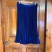 Polo By Ralph Lauren Skirts | Nwt Polo Ralph Lauren Navy Pleated A Line Skirt Size Large | Color: Blue | Size: L