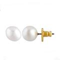 Kate Spade Jewelry | Kate Spade Pearl Drops Freshwater Pearl Stud Earrings | Color: Cream/Gold | Size: Os
