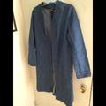 Michael Kors Jackets & Coats | Denim Duster In Perfect Condition | Color: Blue | Size: 8