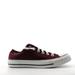 Converse Shoes | Converse Double Tongue 550193f Burgundy Plaid Low Top Sneaker Womens Size 7 | Color: Red | Size: 7