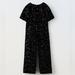 Zara Other | Nwt Zara Jumpsuit 10 | Color: Black/Gold | Size: 10