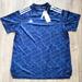 Adidas Tops | Brand New Adidas Condivo 21 Primeblue Soccer Jersey Womens Size Xl | Color: Blue | Size: Xl