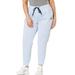 Adidas Pants & Jumpsuits | Nwt Adidas Women's Plus Size Essentials Fleece Jogger Size 1x Blue $65 Jj368 | Color: Black/Blue | Size: 1x