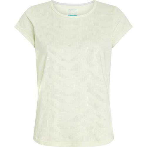 ENERGETICS Damen T-Shirt Da.-T-Shirt Inca V W, Größe XS in Grau