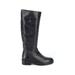 Zara Boots: Black Solid Shoes - Women's Size 39 - Round Toe