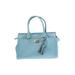 Coach Leather Shoulder Bag: Blue Solid Bags