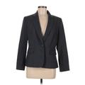 Nine West Blazer Jacket: Gray Jackets & Outerwear - Women's Size 8