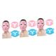 Healeved 6 Pcs Hot and Cold Compress Ice Cooling Cooling Eye Pads Skin Care Ice Puffy Eye Women Beauty Eye Gel Miss Spa PVC