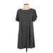 LC Lauren Conrad Casual Dress: Black Dresses - Women's Size Large