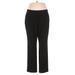 Worthington Dress Pants - High Rise: Black Bottoms - Women's Size 14