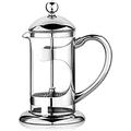 Coffee Maker, Press Coffee Maker, Coffee Press, Caffettiere，Coffee Maker，French Press Coffee Maker, Premium Manual 1 Cup French Press Coffee Maker Glass Teapot Stainless Steel Heat-resistant Tea Maker