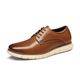 Bruno Marc Men's GentFlex Neat Polish Dress Sneakers Casual Oxford Formal Shoes,Size 12,Brown,GRANDPLAIN