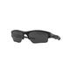 Oakley Flak Jacket XLJ OO9009 11-004 63MM Matte Black/Grey Rectangle Sunglasses for Men + BUNDLE with Oakley Accessory Leash Kit