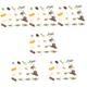 FAVOMOTO 24 Sets Insect Model Toys Simulation Model Insect Growth Cycle Caterpillars to Butterflies Insect Figurines Life Cycle Evolution Model Figure Model Statue Animal Ornaments Plastic