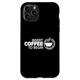 Hülle für iPhone 11 Pro Coffee Junkie Einsatz Kaffee Motivation Kaffee