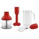 SMEG HBAC11RD 4-Piece Accessory Set for Hand blenders, Plastic, Various