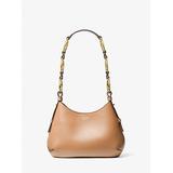 Michael Kors Bardot Mini Leather Hobo Shoulder Bag Black One Size