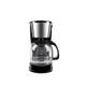 EPIZYN coffee machine Automatic Drip 1500ML Coffee Machine Electric Coffee Maker american coffe kettle with Clear Water Level Window for 10cups coffee maker (Color : Black, Size : UK)