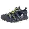 Outdoorsandale CMP "SAHIPH", Gr. 30, lila (lila, lime), Synthetik, Textil, sportlich, Schuhe