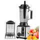 TIDTALEO Stainless Steel Household Wall Breaking Machine Portable Blender Juicers Electric Juicer Electric Mixer Juicer Machines Juicer Blender British Regulatory Glass = Plastic Nut 3l