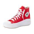 Sneaker CONVERSE "CHUCK TAYLOR ALL STAR MOVE" Gr. 37,5, rot (red) Schuhe Schnürstiefeletten